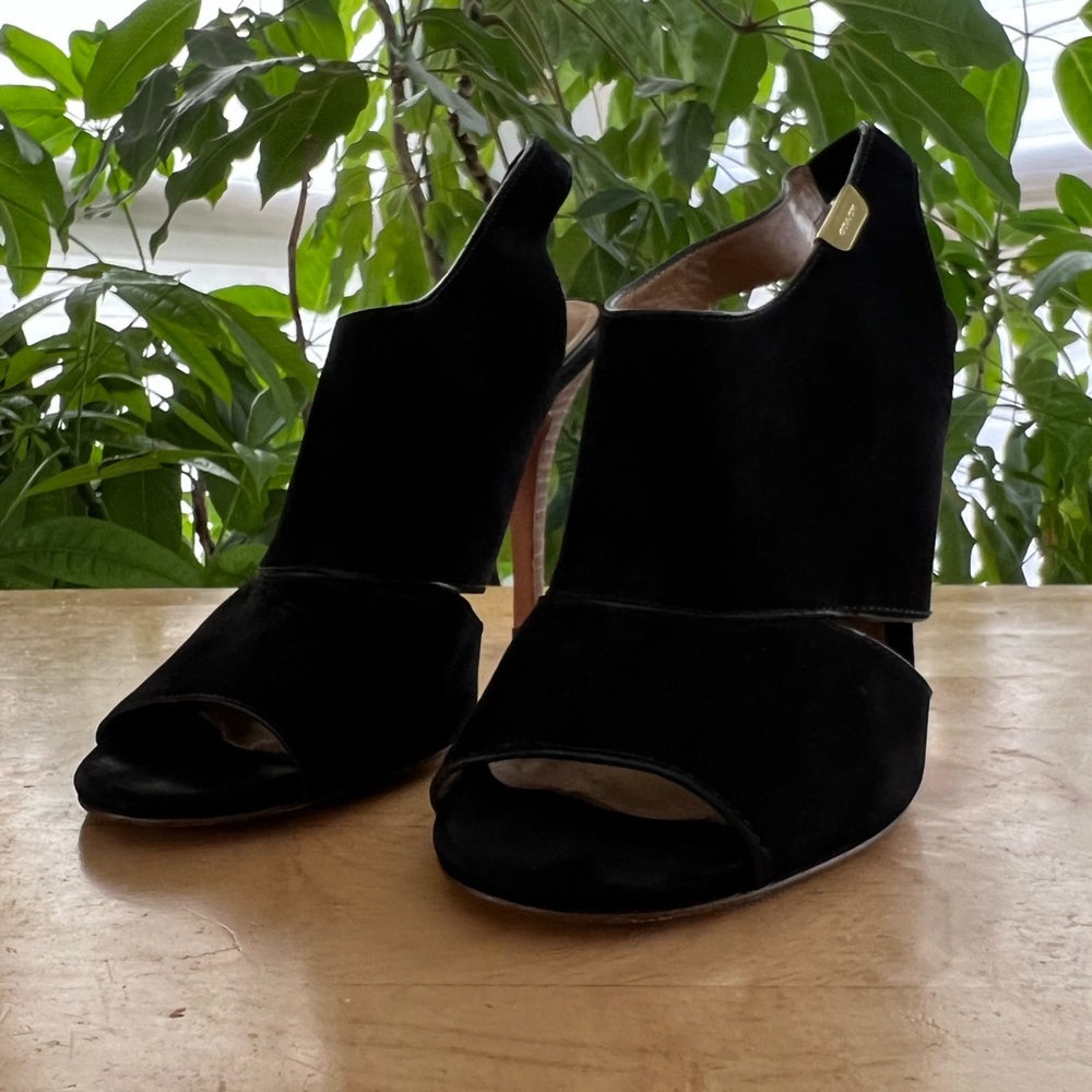 Coach Lexia Nubuck Suede Slingback Heel